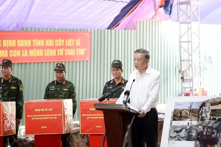 Thư của Tổng Bí thư, Chủ tịch nước Tô Lâm nhân dịp kỷ niệm 79 năm Ngày Thương binh - Liệt sĩ