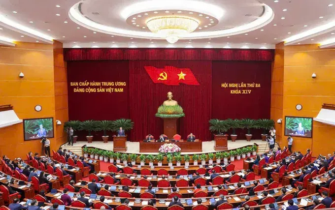 Thông cáo báo chí ngày làm việc thứ tư Hội nghị Trung ương 3 khoá XIV