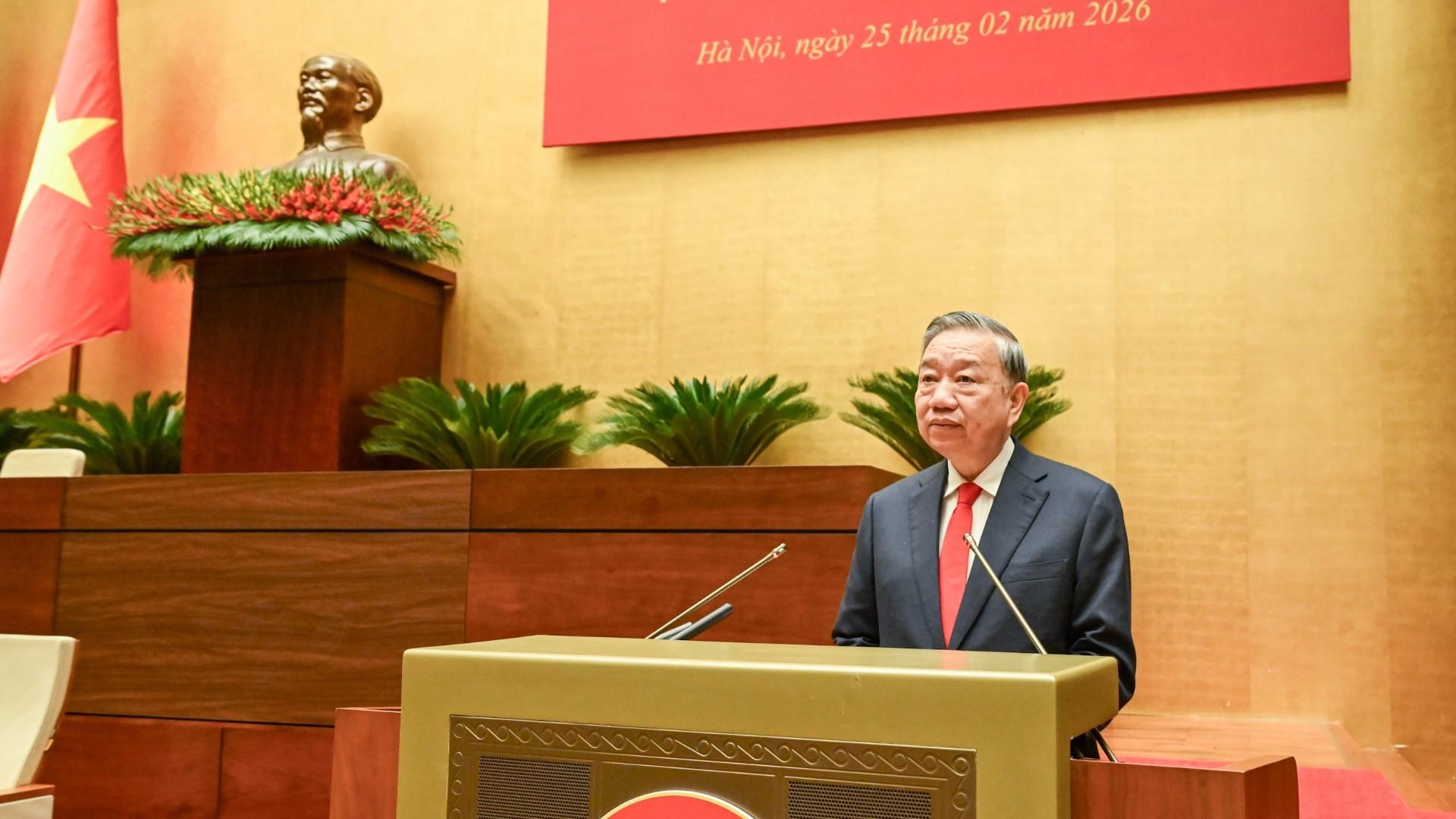 Phát biểu của Tổng Bí thư Tô Lâm tại Hội nghị toàn quốc quán triệt, triển khai Nghị quyết số 79 và 80 của Bộ Chính trị