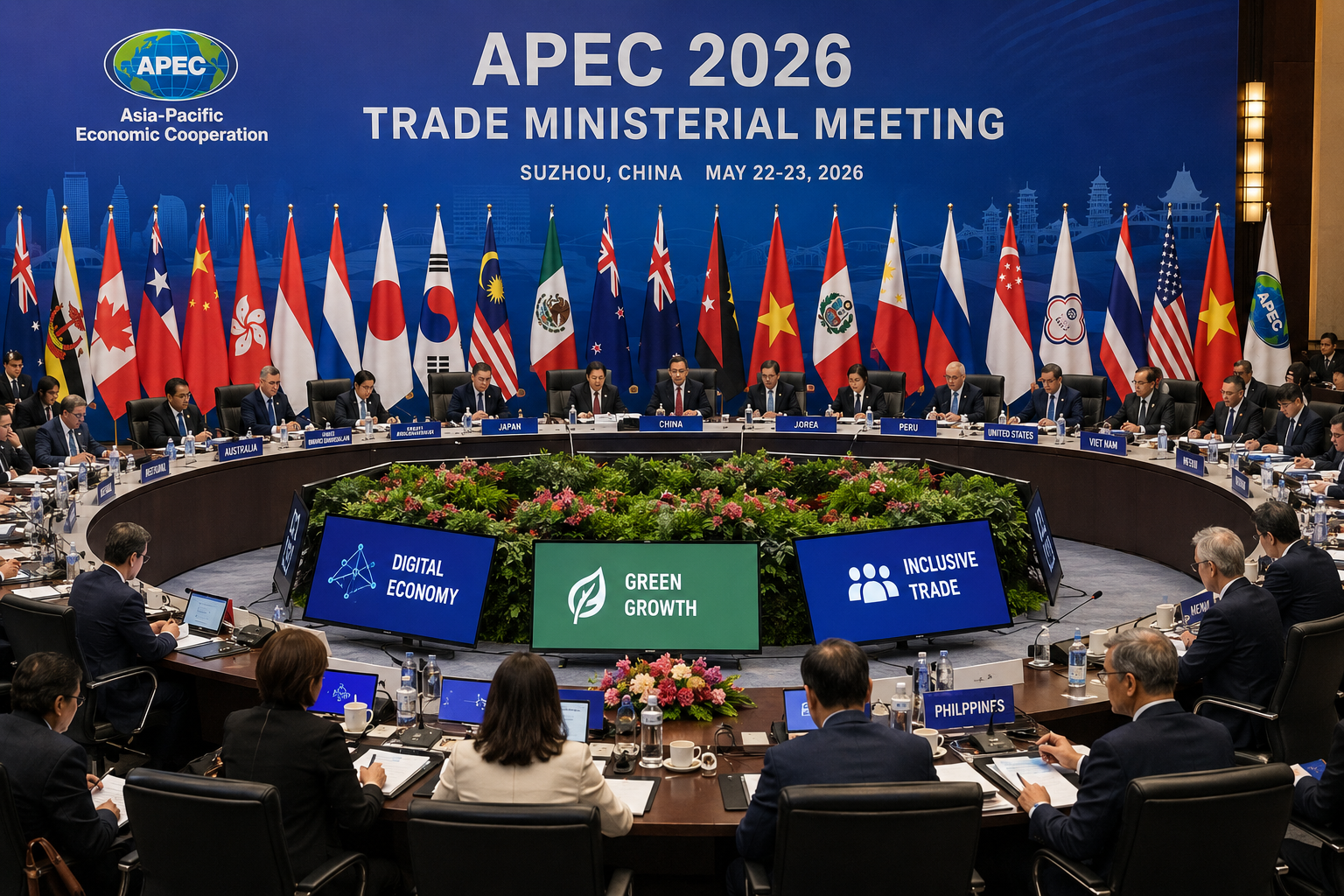 APEC đẩy mạnh liên kết kinh tế số và tăng trưởng xanh tại châu Á - Thái Bình Dương