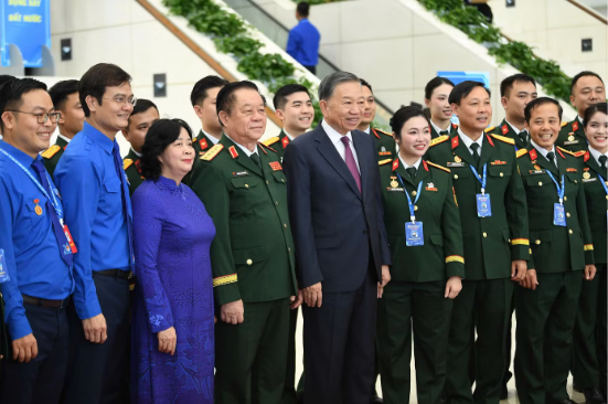 Tổng Bí thư, Chủ tịch nước Tô Lâm dự Phiên trọng thể Đại hội Đoàn TNCS Hồ Chí Minh lần thứ XIII
