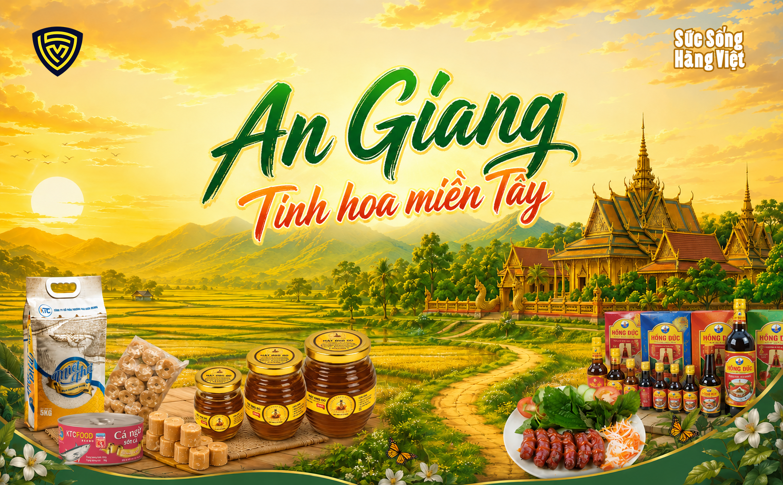 Đưa đặc sản An Giang về số 62 Tràng Tiền trong "Sức sống hàng Việt" số 12