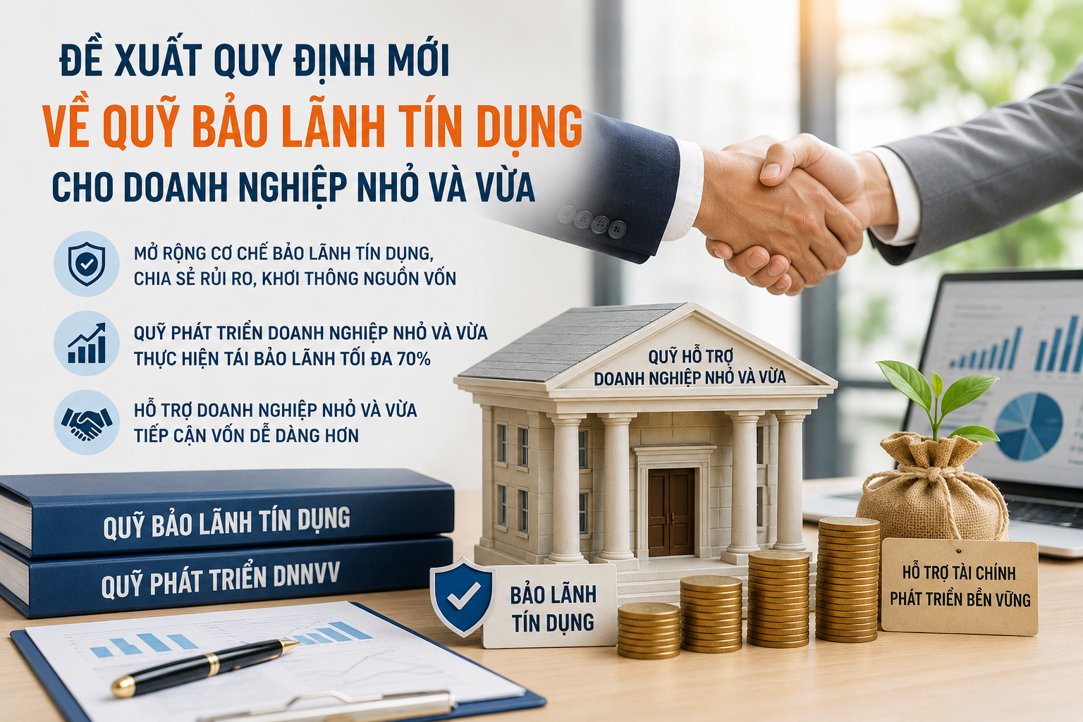 Đề xuất mở rộng cơ chế bảo lãnh tín dụng, tiếp sức doanh nghiệp nhỏ và vừa