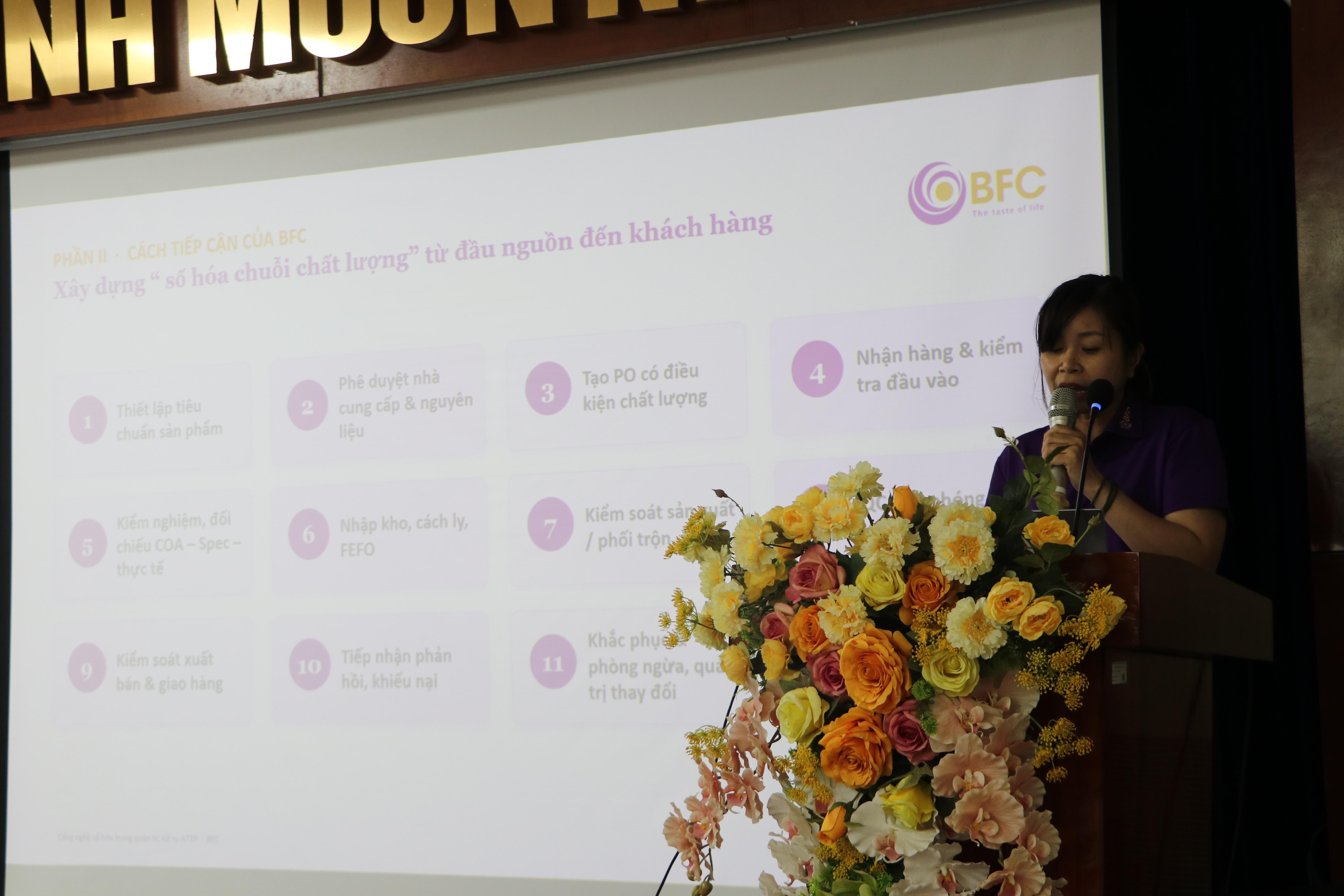 BFC chuyển đổi số để nâng cao năng lực quản trị rủi ro an toàn thực phẩm