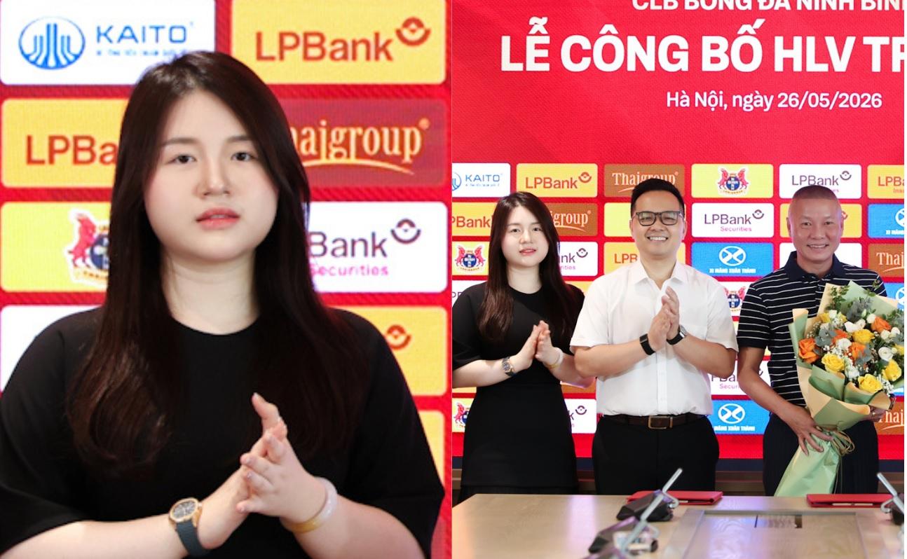 Hiếm hoi lộ diện: Nữ Chủ tịch 2001 trẻ nhất lịch sử bóng đá Việt Nam gây chú ý