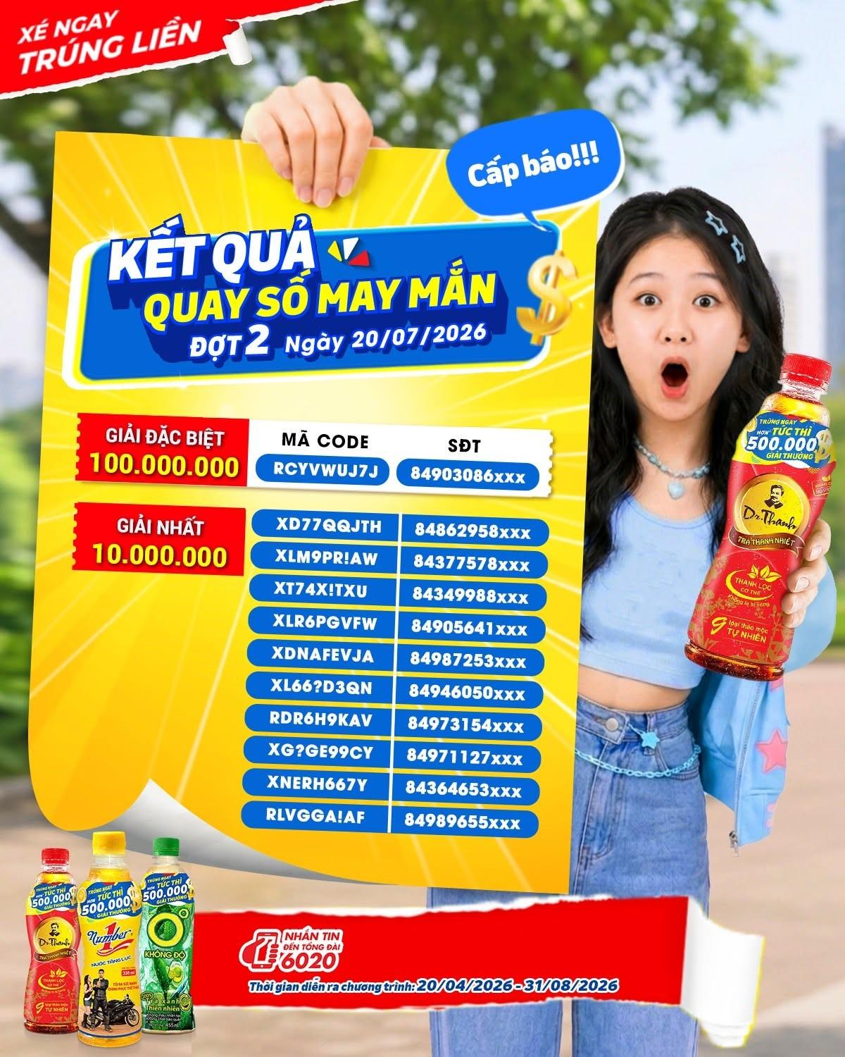 Number 1 mang đến bất ngờ 100 triệu đồng cho kỹ sư công trình trong chương trình “Xé ngay trúng liền”