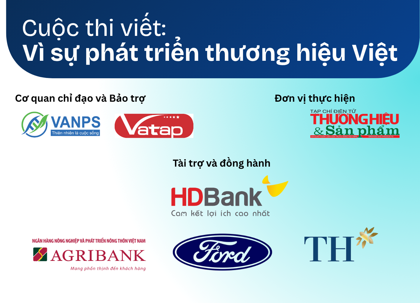 Điều chỉnh thời hạn nhận bài Cuộc thi viết “Vì sự phát triển thương hiệu Việt”