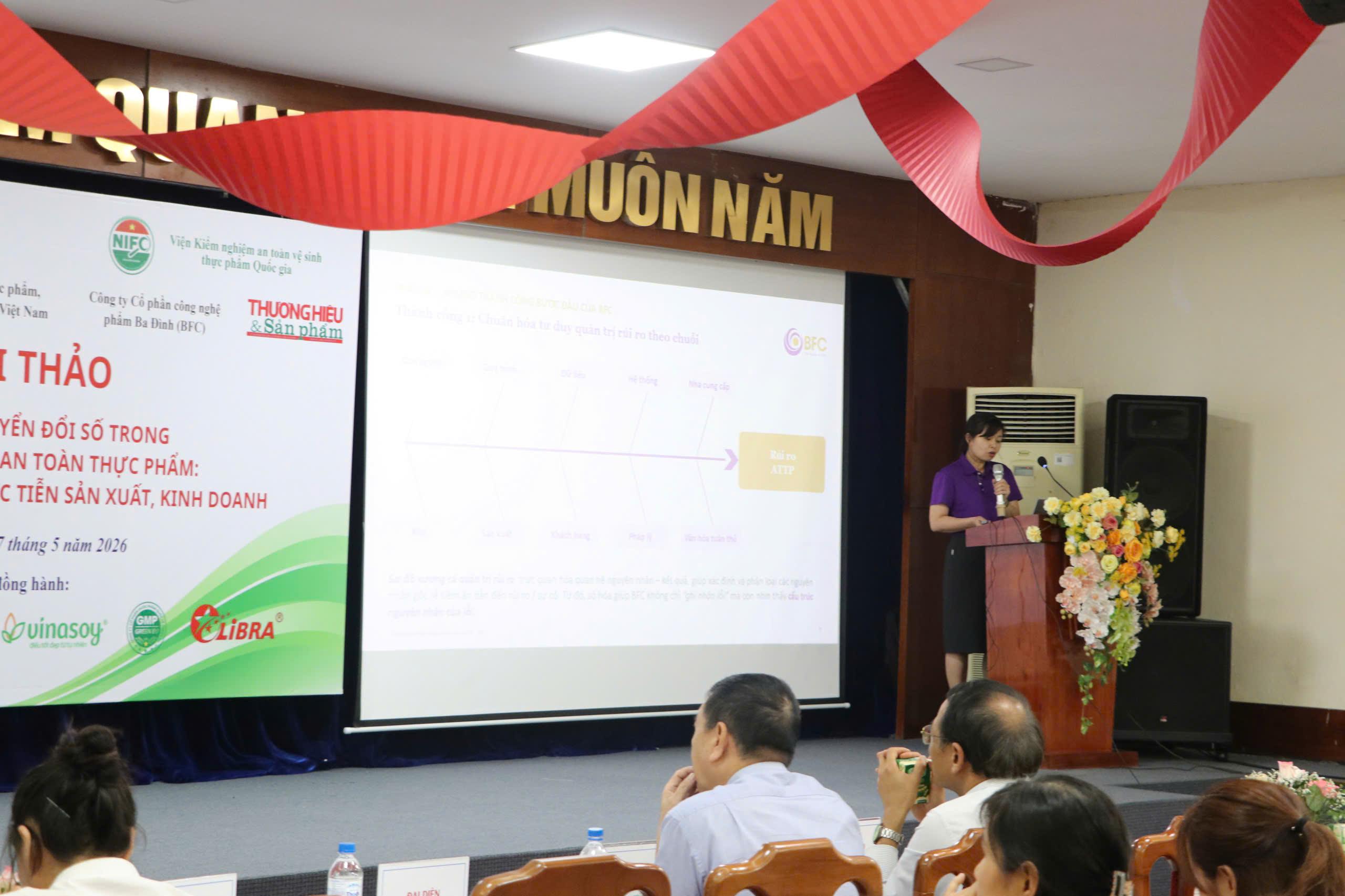 Chuyển đổi số “từ gốc” để kiểm soát rủi ro an toàn thực phẩm