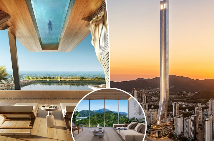 Triển khai dự án tòa nhà chọc trời cao 550m, giá thấp nhất 145 tỷ đồng/căn