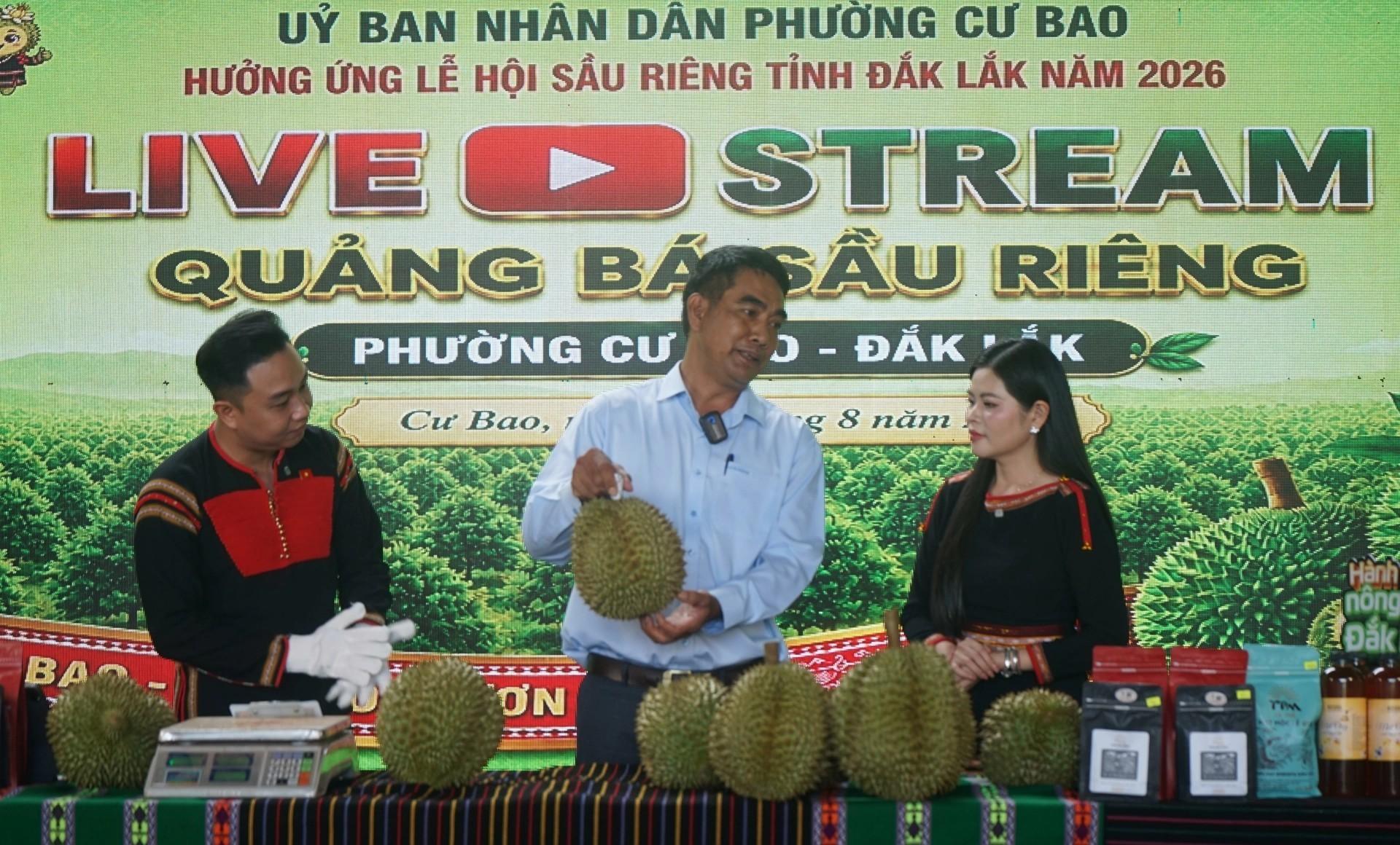 Đưa thương hiệu sầu riêng Cư Bao vươn xa nhờ ứng dụng công nghệ số