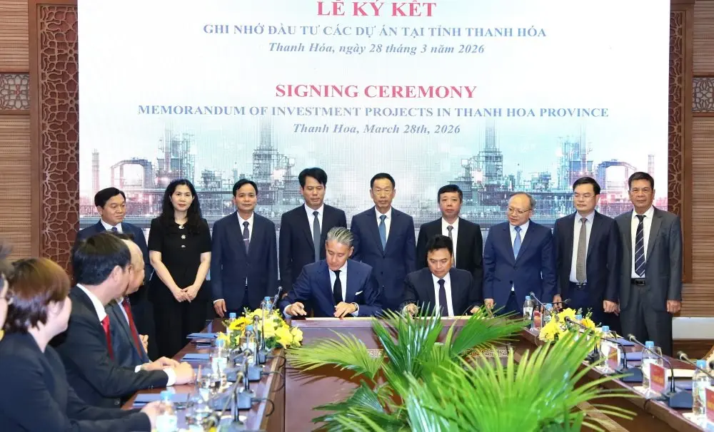 Thanh Hóa ký kết 14 biên bản ghi nhớ đầu tư gần 75.000 tỷ đồng