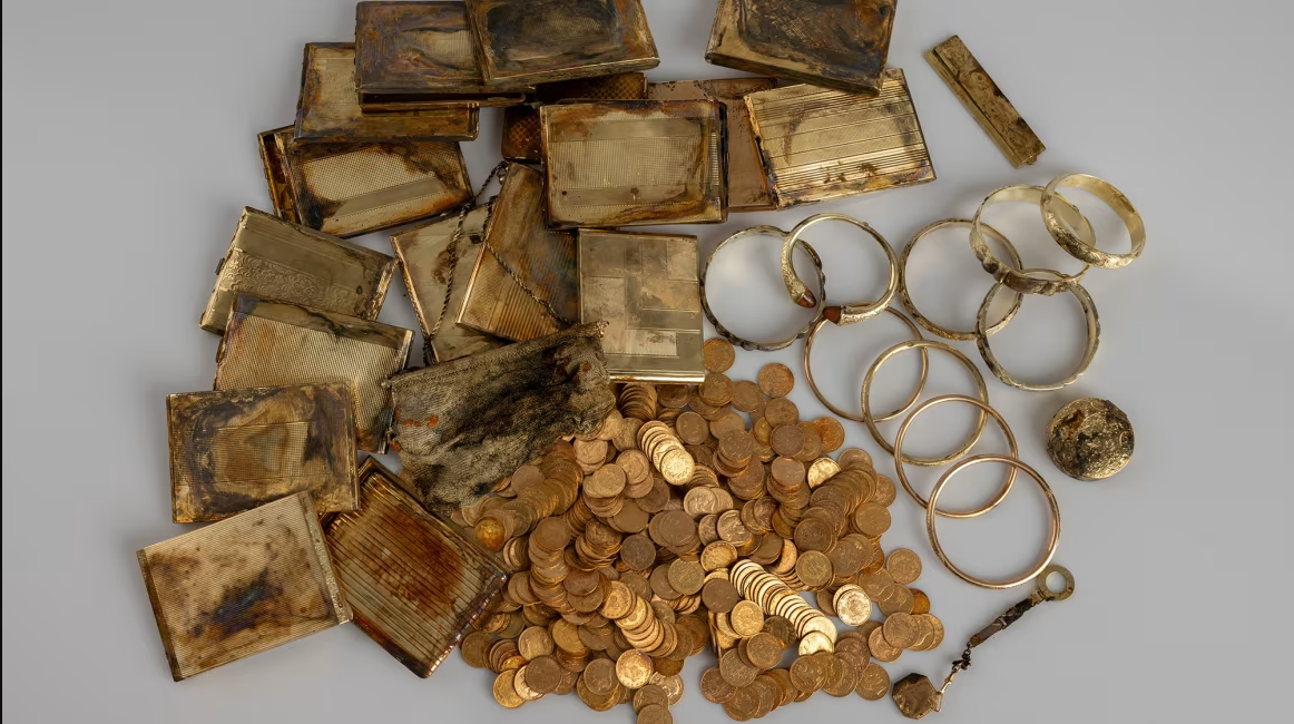 Người dân phát hiện 3,7kg vàng trị giá 9,4 tỷ đồng trên vách đá, cơ quan chức năng lập tức thu giữ