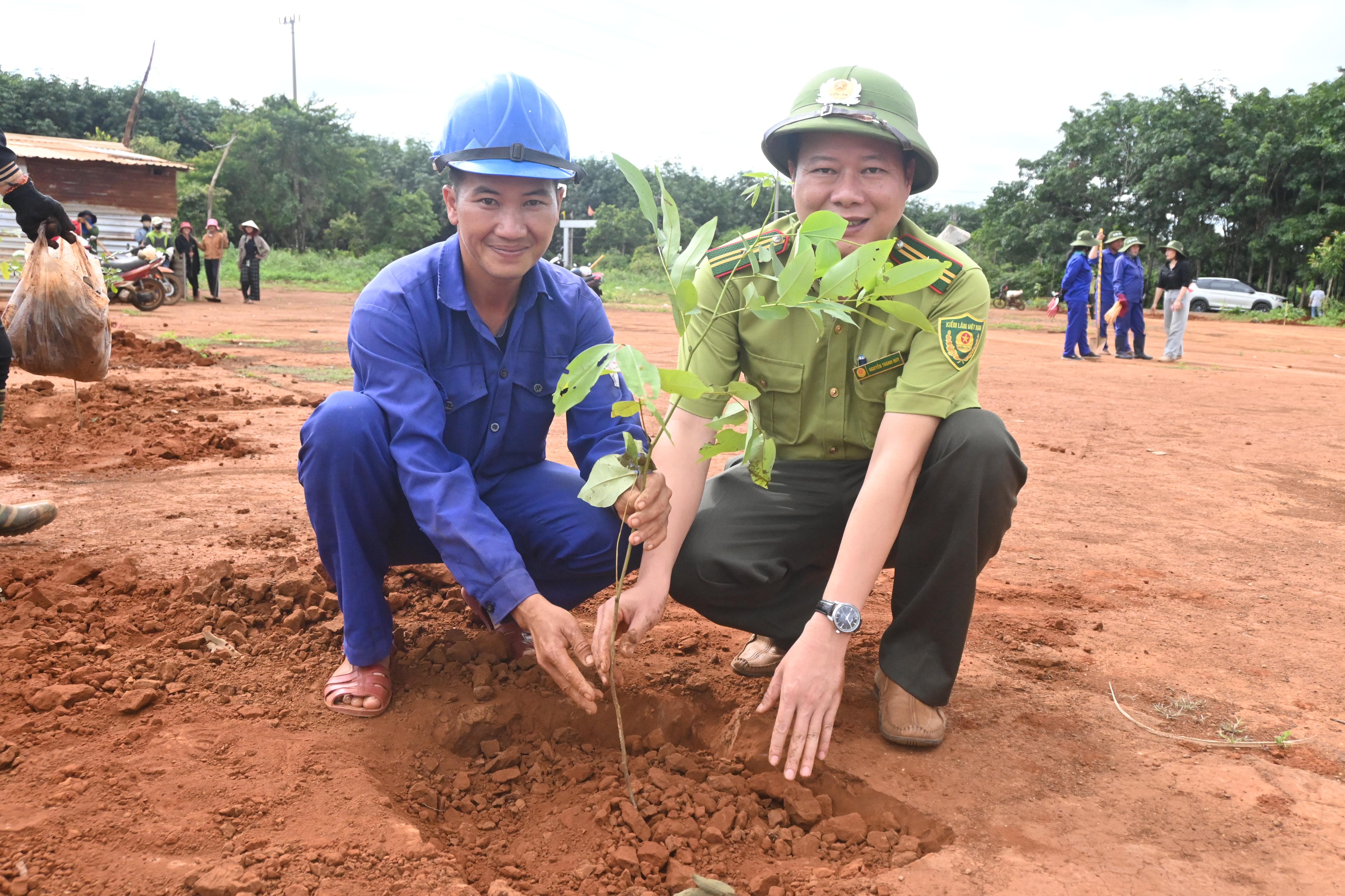 Gia Lai phát động trồng hơn 3.800 cây phân tán trong khuôn khổ Dự án GLAD