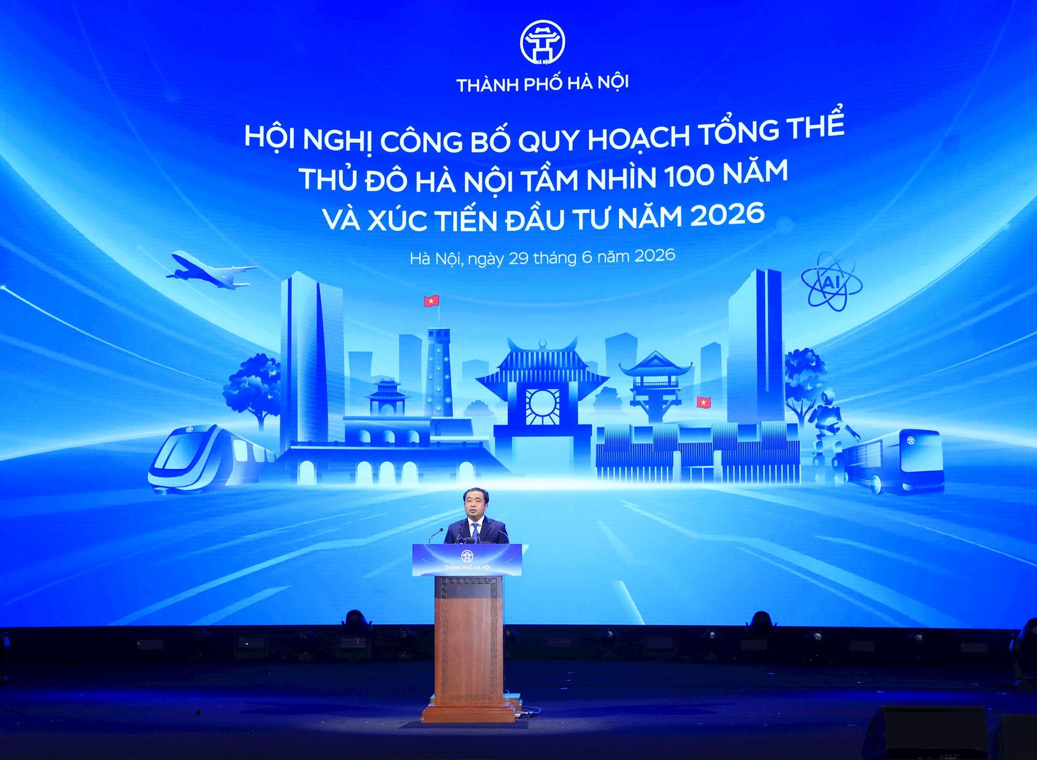 Hà Nội công bố Quy hoạch tổng thể Thủ đô tầm nhìn 100 năm