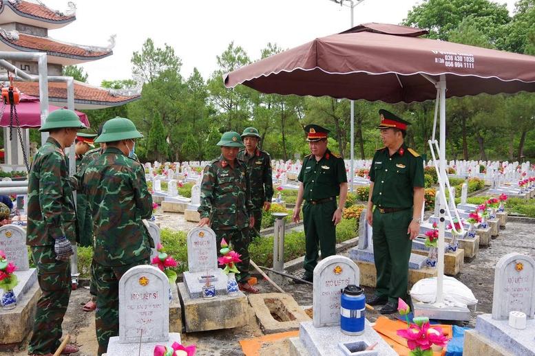 Quảng Trị phấn đấu hoàn thành lấy mẫu, số hóa thông tin 22.500 mộ liệt sĩ