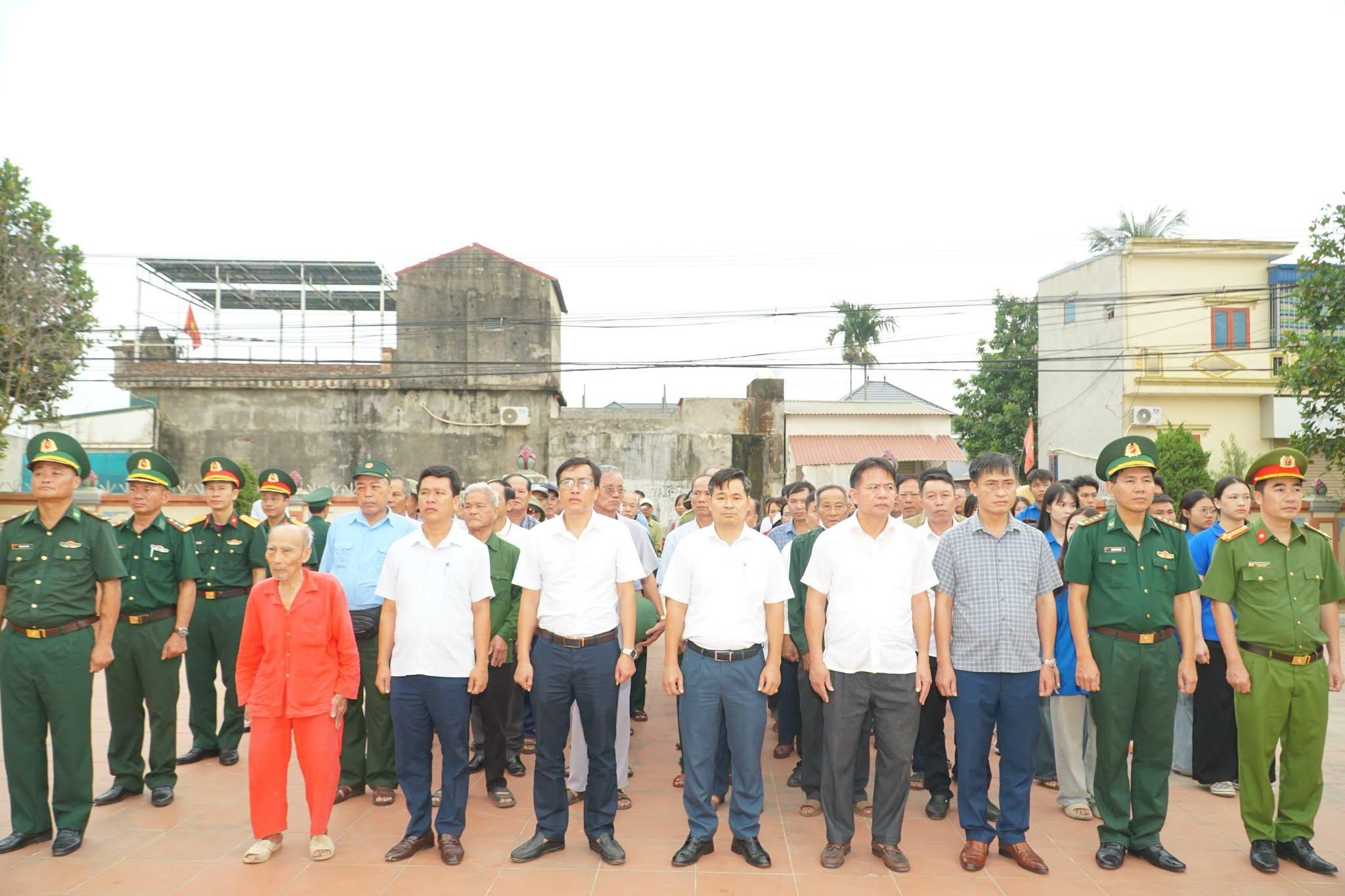 Thanh Hoá: Xã Vạn Lộc tổ chức nhiều hoạt động tri ân nhân kỷ niệm 79 năm Ngày Thương binh - Liệt sĩ
