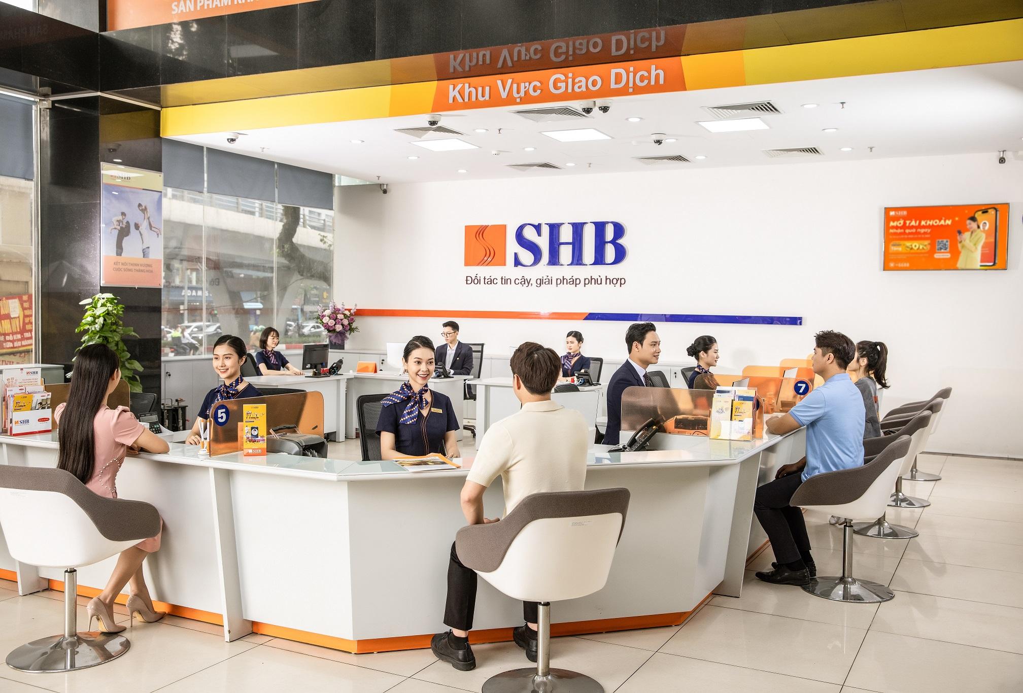 SHB lãi trước thuế hơn 15.000 tỷ đồng, tăng 30%, hướng đến mục tiêu tổng tài sản 1 triệu tỷ đồng SHB lãi trước thuế hơn 15.000 tỷ đồng, tăng 30%, hướng đến mục tiêu tổng tài sản 1 triệu tỷ đồng