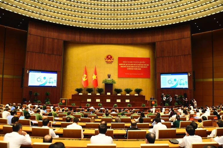 Gần 2,1 triệu đại biểu tham dự Hội nghị toàn quốc quán triệt và triển khai Nghị quyết của Bộ Chính trị về phát triển kinh tế có vốn đầu tư nước ngoài