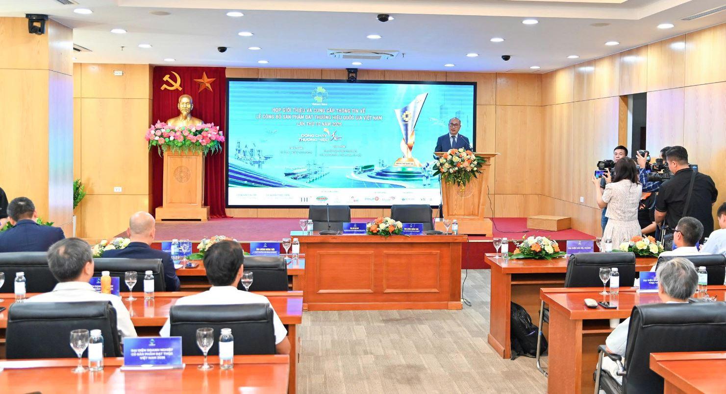 227 doanh nghiệp và 499 sản phẩm đạt Thương hiệu quốc gia Việt Nam năm 2026