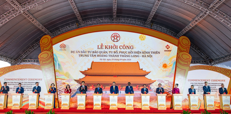 Tổng Bí thư, Chủ tịch nước Tô Lâm dự Lễ khởi công Dự án đầu tư bảo quản, tu bổ, phục hồi Điện Kính Thiên Tổng Bí thư, Chủ tịch nước Tô Lâm dự Lễ khởi công Dự án đầu tư bảo quản, tu bổ, phục hồi Điện Kính Thiên