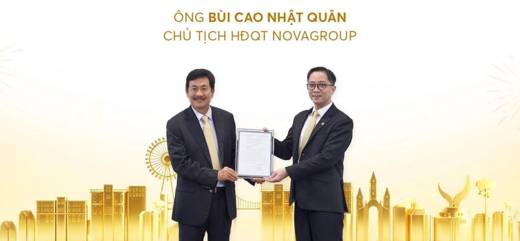 NovaGroup thay đổi nhân sự thượng tầng: Con trai ông Bùi Thành Nhơn giữ ghế chủ tịch