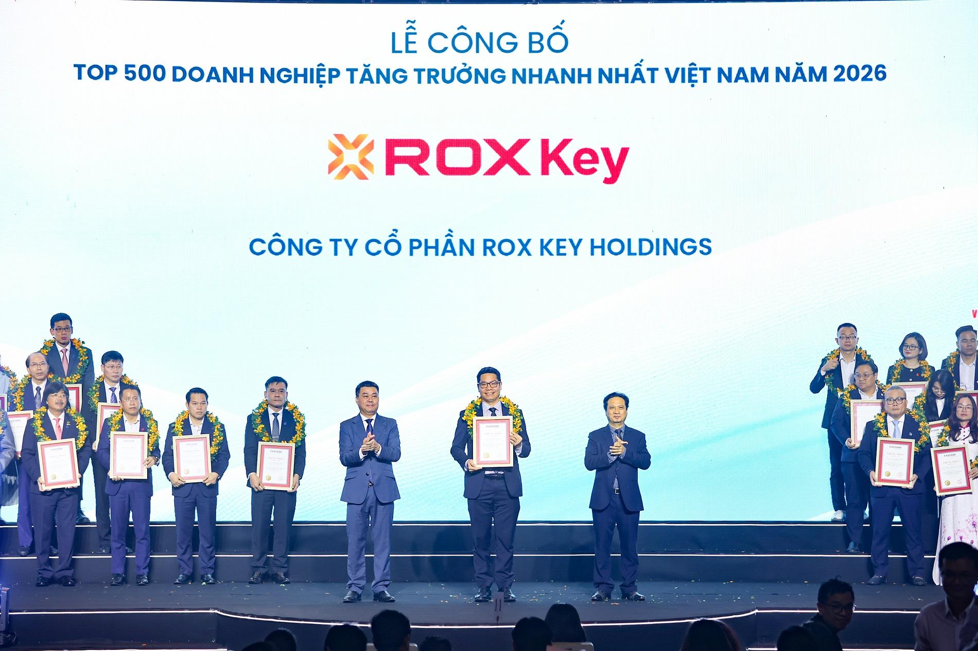 ROX Key ghi danh vào FAST500 với nền tảng tăng trưởng bền vững