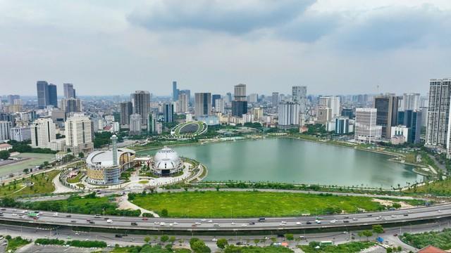 Hà Nội chính thức có công viên rộng gần 28ha, sở hữu hồ điều hòa gấp 1,5 lần diện tích Hồ Gươm Hà Nội chính thức có công viên rộng gần 28ha, sở hữu hồ điều hòa gấp 1,5 lần diện tích Hồ Gươm