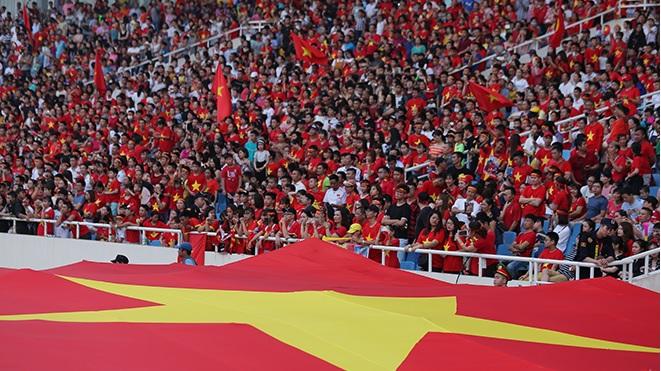 Tối nay, sân vận động lớn nhất Việt Nam 'bùng nổ' trở lại sau 2 năm Tối nay, sân vận động lớn nhất Việt Nam 'bùng nổ' trở lại sau 2 năm
