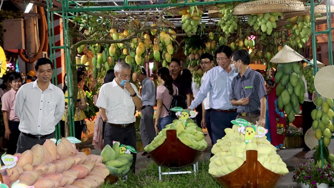Đồng Tháp: Rực rỡ đêm khai mạc Lễ hội Xoài Cao Lãnh