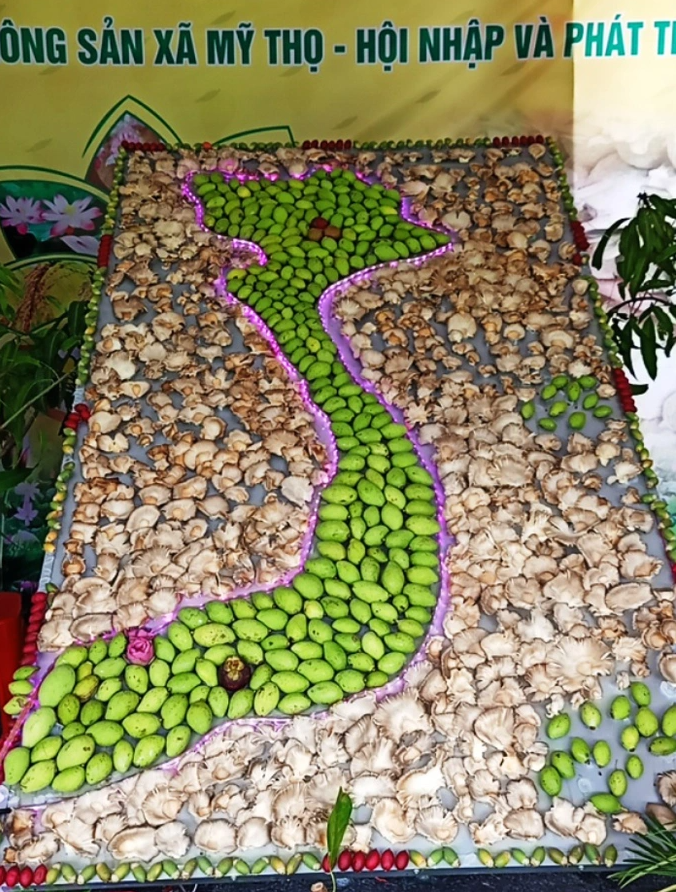 Mãn nhãn trái cây tạo hình ở "vương quốc" xoài Cao Lãnh