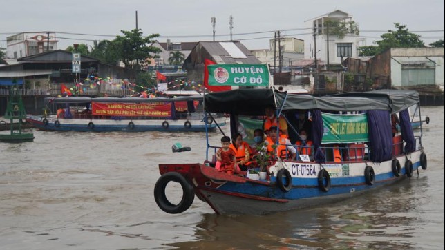 Rộn ràng Ngày hội Du lịch “Văn hóa chợ nổi Cái Răng” năm 2022