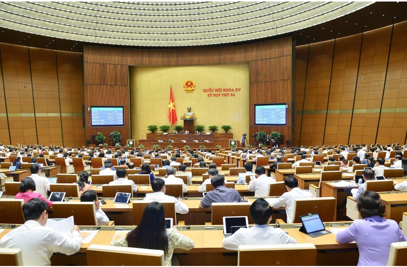 Toàn cảnh phiên biểu quyết