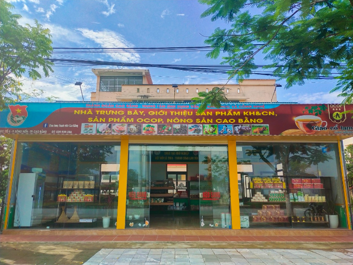 Nhà trưng bày, giới thiệu sản phẩm KH&CN, sản phẩm OCOP, Nông sản tỉnh Cao Bằng khai trương từ tháng 01/2022 Nhà trưng bày, giới thiệu sản phẩm KH&CN, sản phẩm OCOP, Nông sản tỉnh Cao Bằng khai trương từ tháng 01/2022