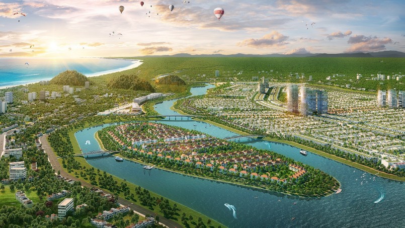 Dự án đô thị đảo cao cấp Sunneva Island - Ảnh phối cảnh minh họa