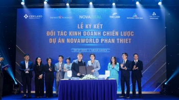 Lễ ký kết đối tác kinh doanh chiến lược dự án do Novaland phát triển