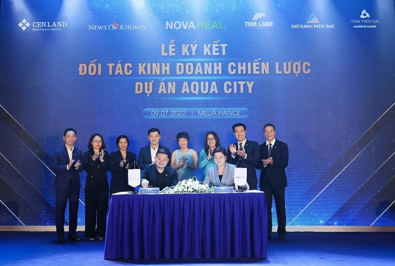 Lễ ký kết đối tác kinh doanh chiến lược hứa hẹn sự bùng nổ tại thị trường miền Bắc đối với các sản phẩm của Tập đoàn NovaLand