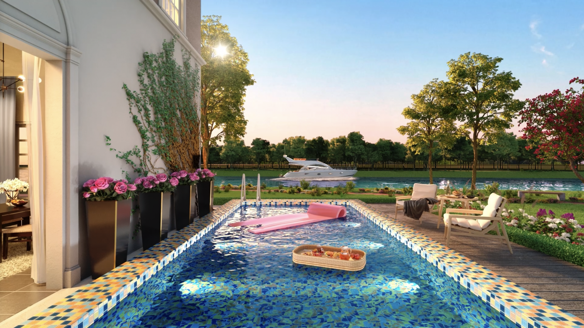 River Park 1 sở hữu hệ tiện ích phong phú cùng cảnh quan giao hòa thiên nhiên. River Park 1 sở hữu hệ tiện ích phong phú cùng cảnh quan giao hòa thiên nhiên.