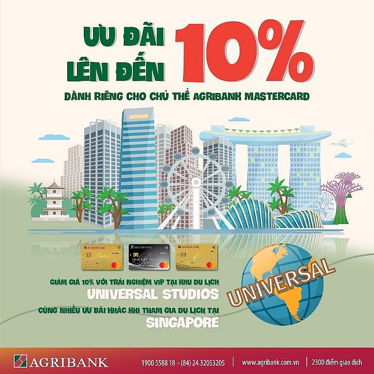 Thoả sức vi vu dù xa hay gần cùng thẻ Agribank Mastercard Thoả sức vi vu dù xa hay gần cùng thẻ Agribank Mastercard