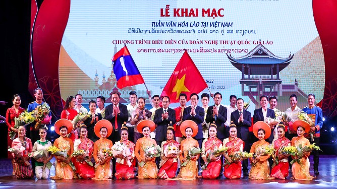 Khai mạc Tuần văn hóa Lào tại Việt Nam