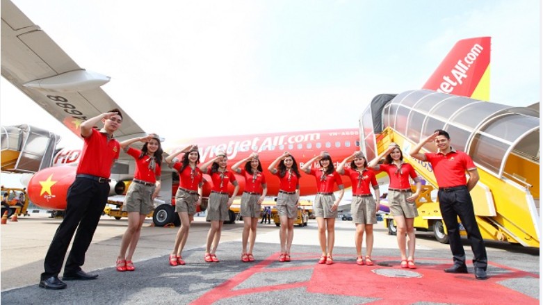 Giá vé máy bay Vietjet Air hôm nay 22/7/2022