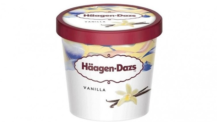 Thu hồi gần 8.000 hộp kem Haagen dazs vị Vani