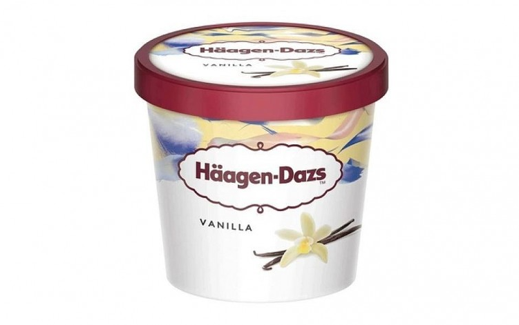 hu hồi tự nguyện gần 8.000 hộp kem Haagen dazs vị Vani.