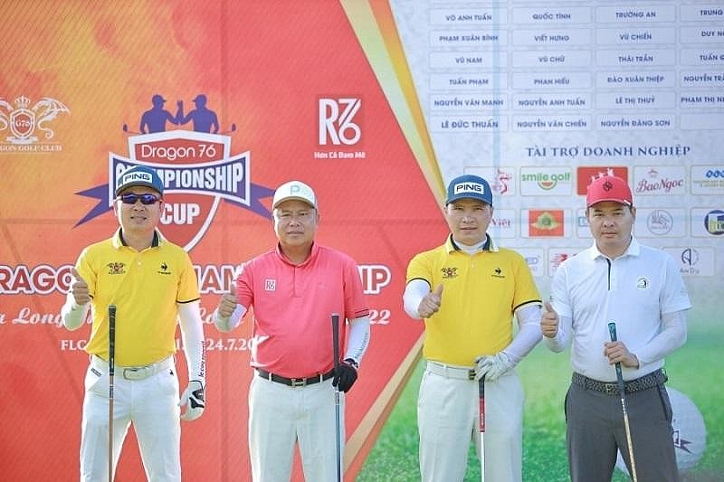 CLB Golf Rồng 1976 miền Bắc giành cúp Đồng đội lần 2