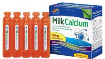 Một số TPBVSK bổ sung Canxi có giá dưới 100.000VNĐ