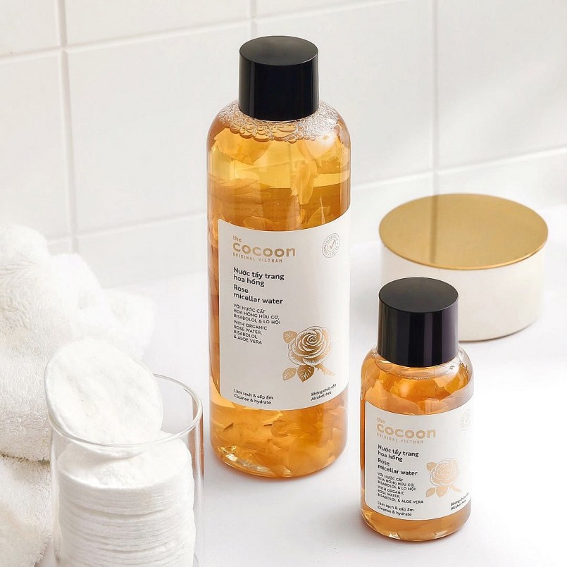 Nước Tẩy Trang Hoa Hồng Cocoon Làm Sạch & Cấp Ẩm