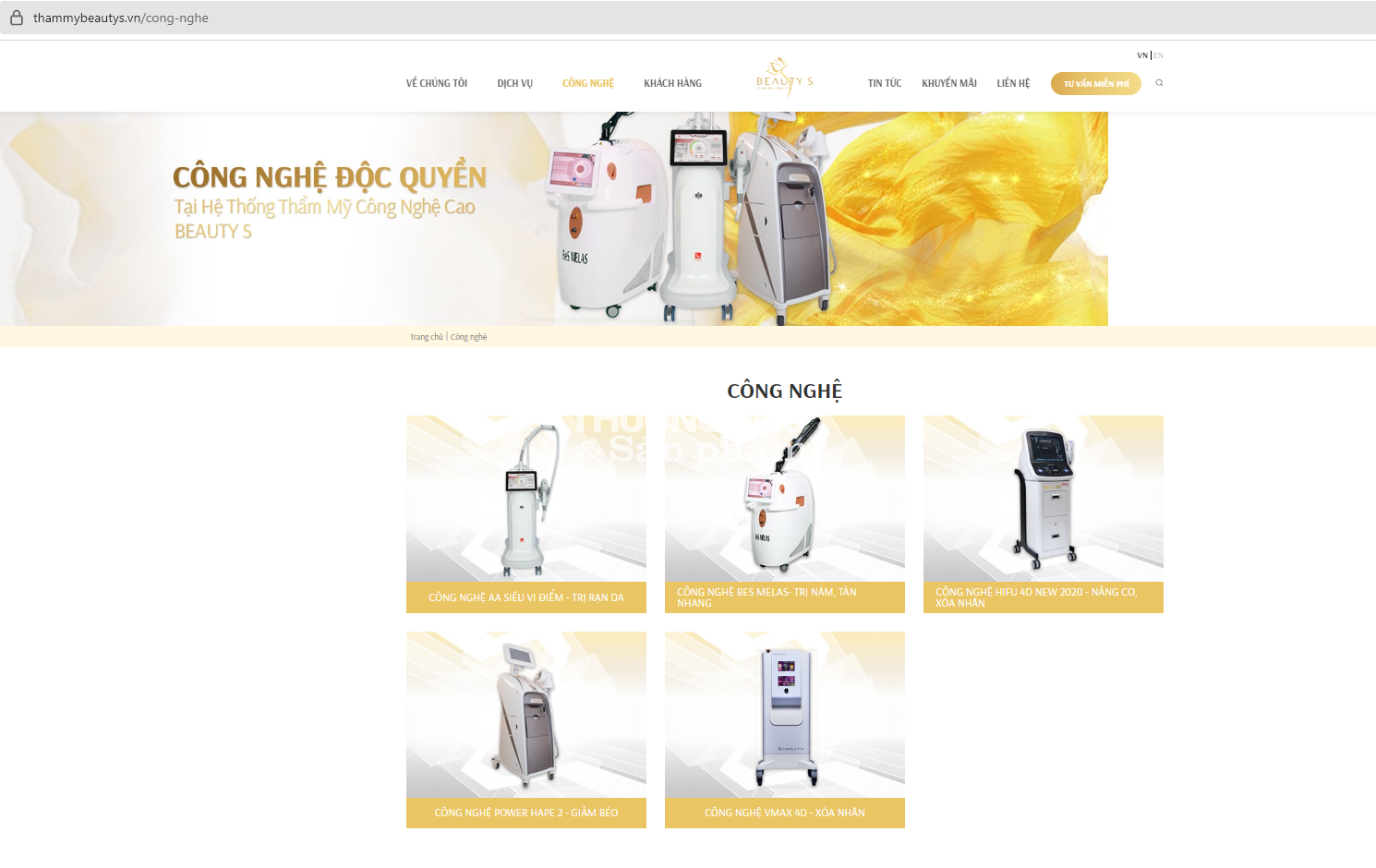 Cơ sở làm đẹp của Công ty BEAUTY S bị đình chỉ hoạt động