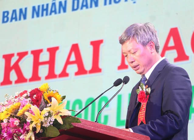 Ông Hồ Quang Bửu, Phó Chủ tịch UBND tỉnh Quảng Nam phát biểu tại Lễ hội. Ông Hồ Quang Bửu, Phó Chủ tịch UBND tỉnh Quảng Nam phát biểu tại Lễ hội.