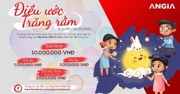 Tập đoàn BĐS An Gia tổ chức chương trình vẽ tranh trung thu cho bé