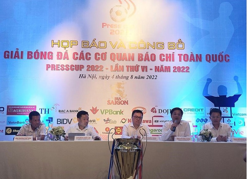 Họp báo thông tin về Giải bóng đá các Cơ quan Báo chí toàn quốc - Press Cup 2022 Họp báo thông tin về Giải bóng đá các Cơ quan Báo chí toàn quốc - Press Cup 2022