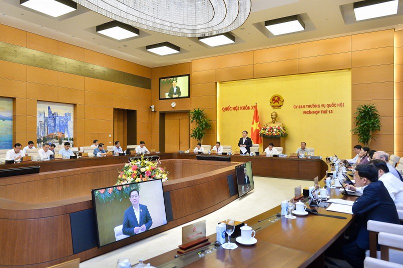 Phiên họp thứ 13 của Uỷ ban Thường vụ Quốc hội 